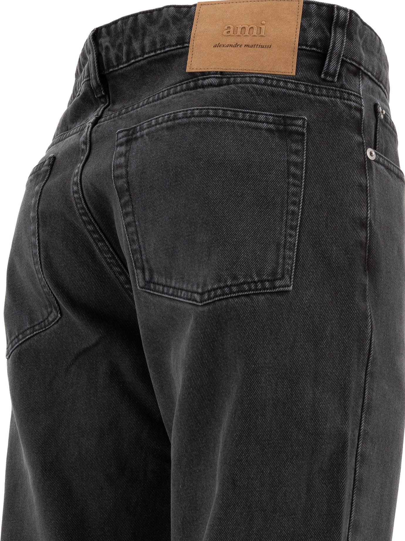 AMI PARIS Black   Classic Fit jeans